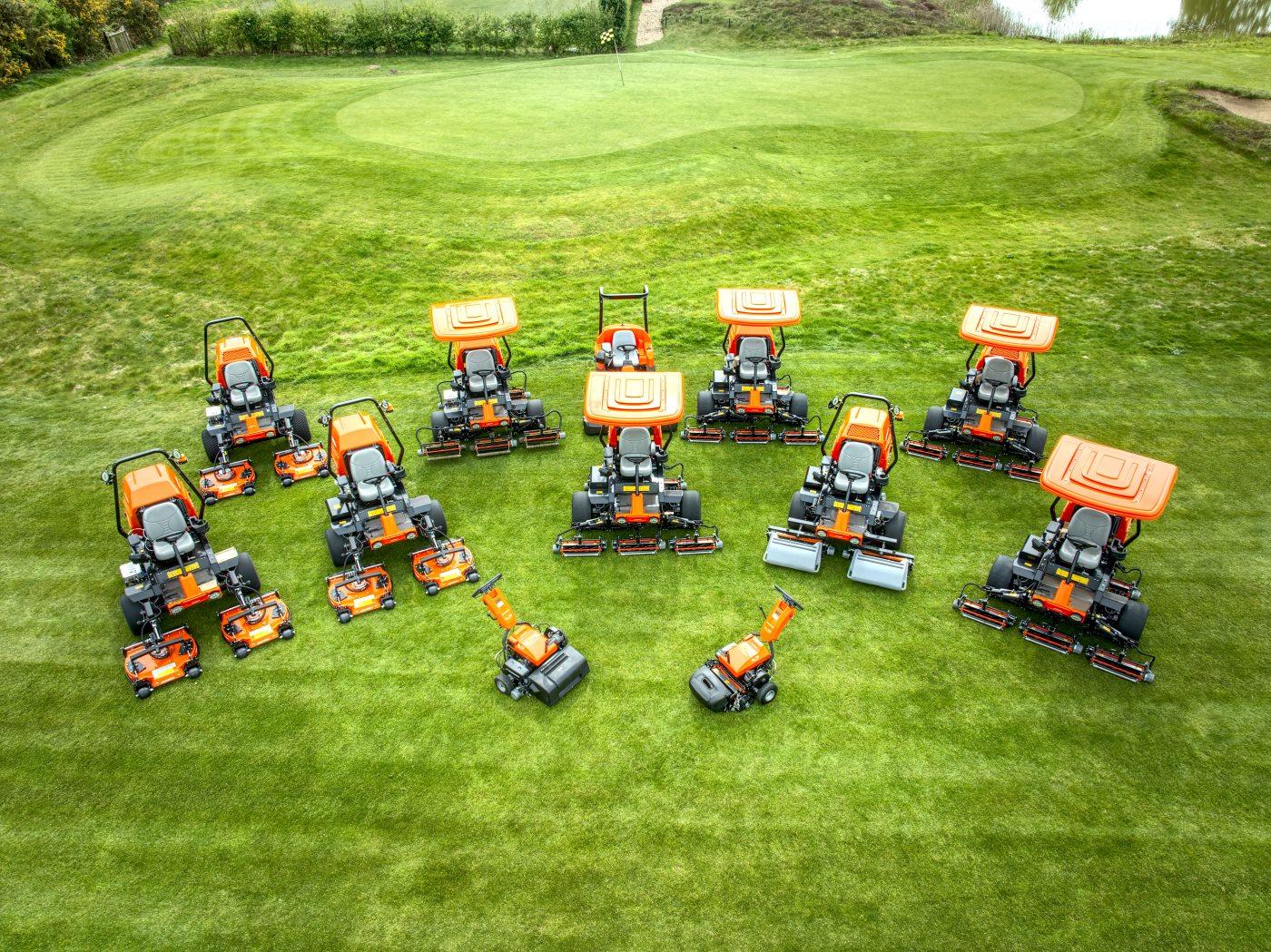 Mowers at Le Golf 