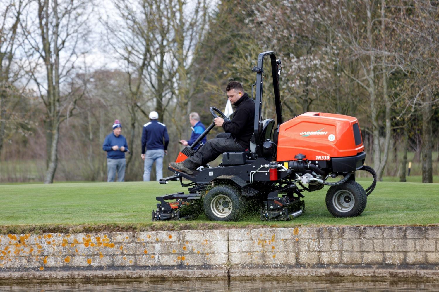 TR330 on grass