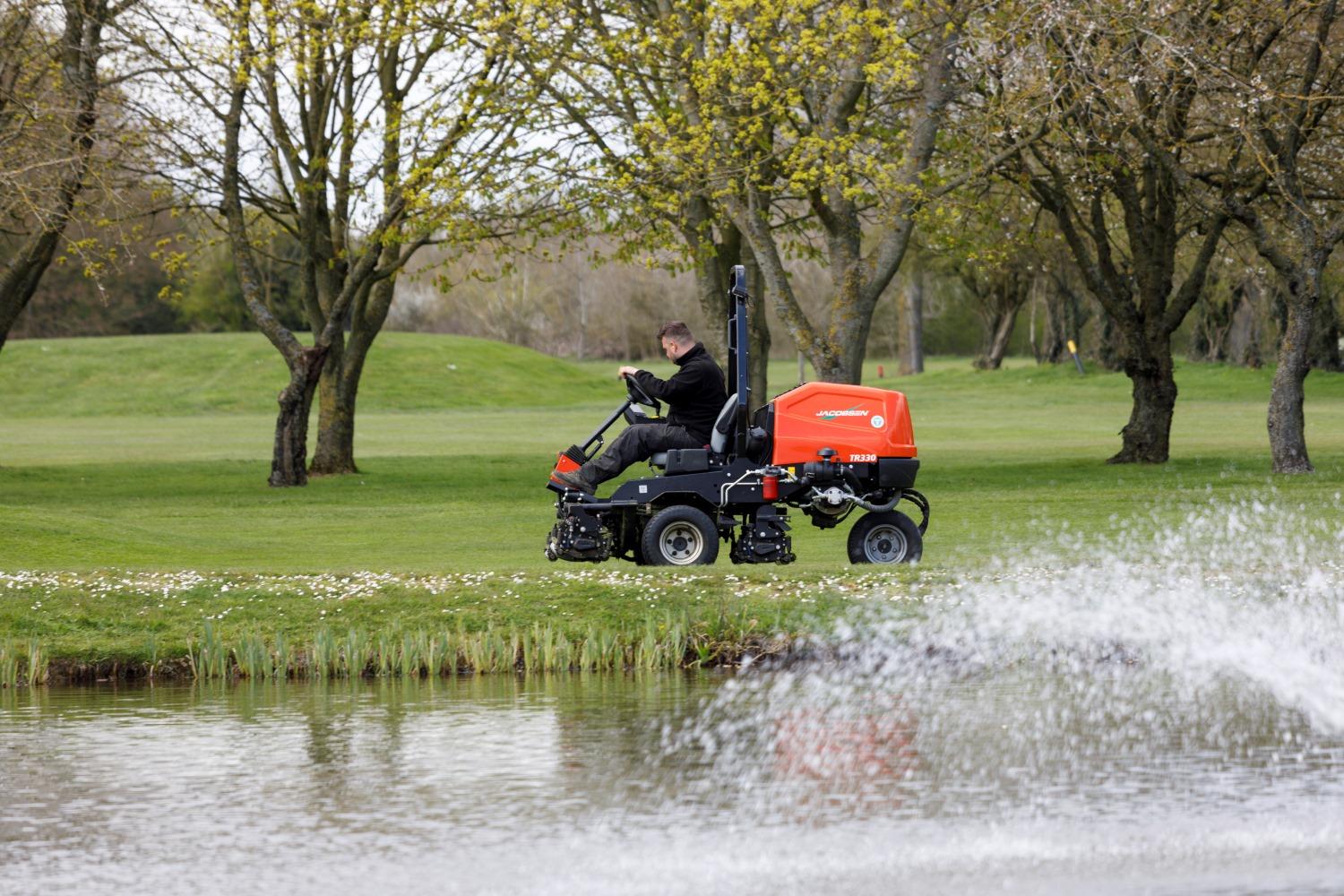 TR330 on grass